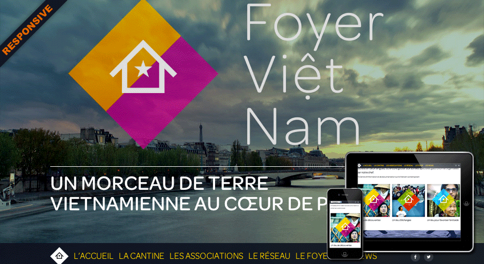 Développeur Drupal Freelance, réalisation : Foyer Vietnam